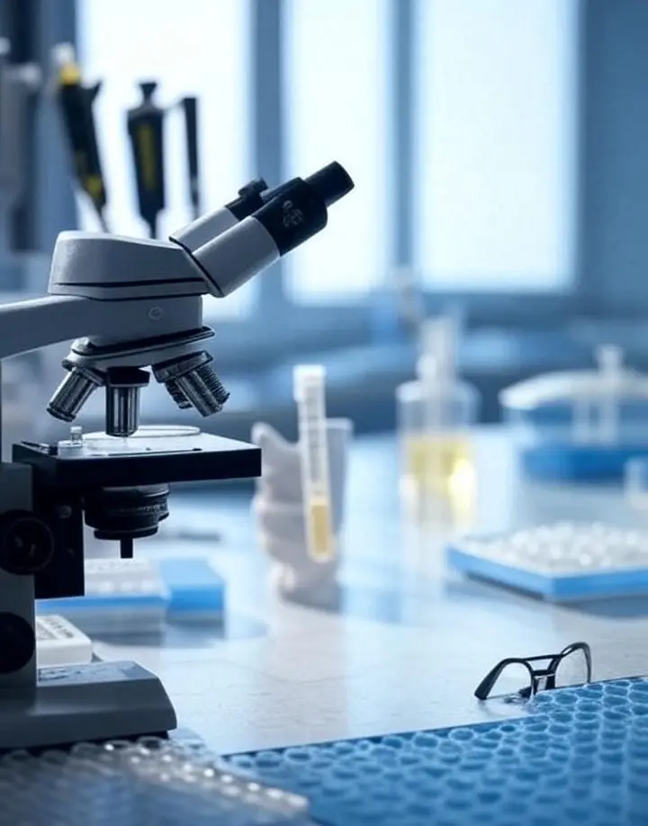 laboratory research environment peptide testing eu