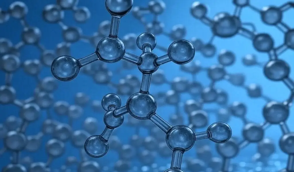molecular structure peptide research background