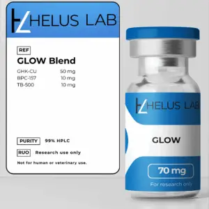 GLOW Blend 70mg >99% Purity peptide for research – Helus Lab Helus Research