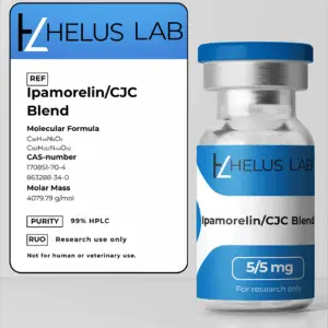 Ipamorelin CJC Blend 10mg >99% Purity peptide for research – Helus Lab Helus Research
