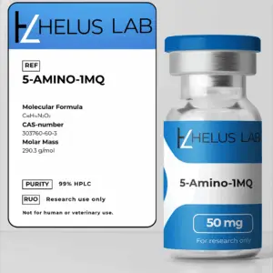 5 Amino 1MQ 50mg >99% Purity peptide for research – Helus Lab Helus Research