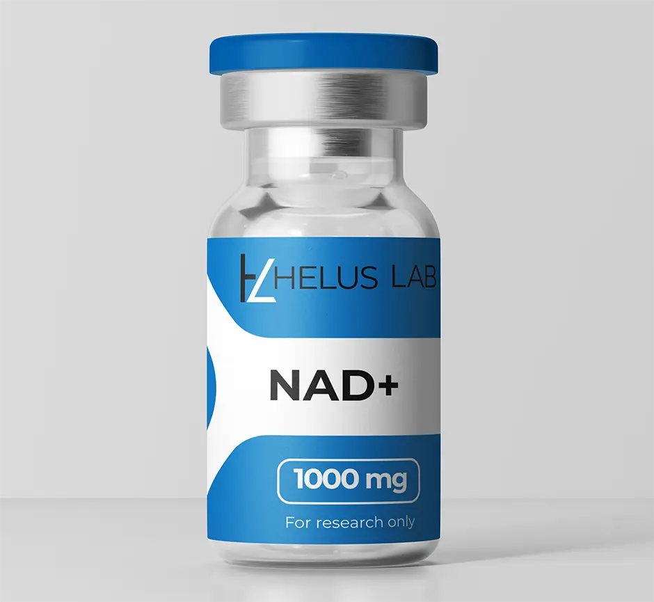 NAD+ buffered 1 NAD+ (buffered) 1000mg >99% Purity peptide for research – Helus Lab Helus Research
